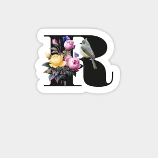 Botanical Alphabet R Sticker